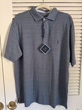 Club Room Men’s Patterned Polo Shirt